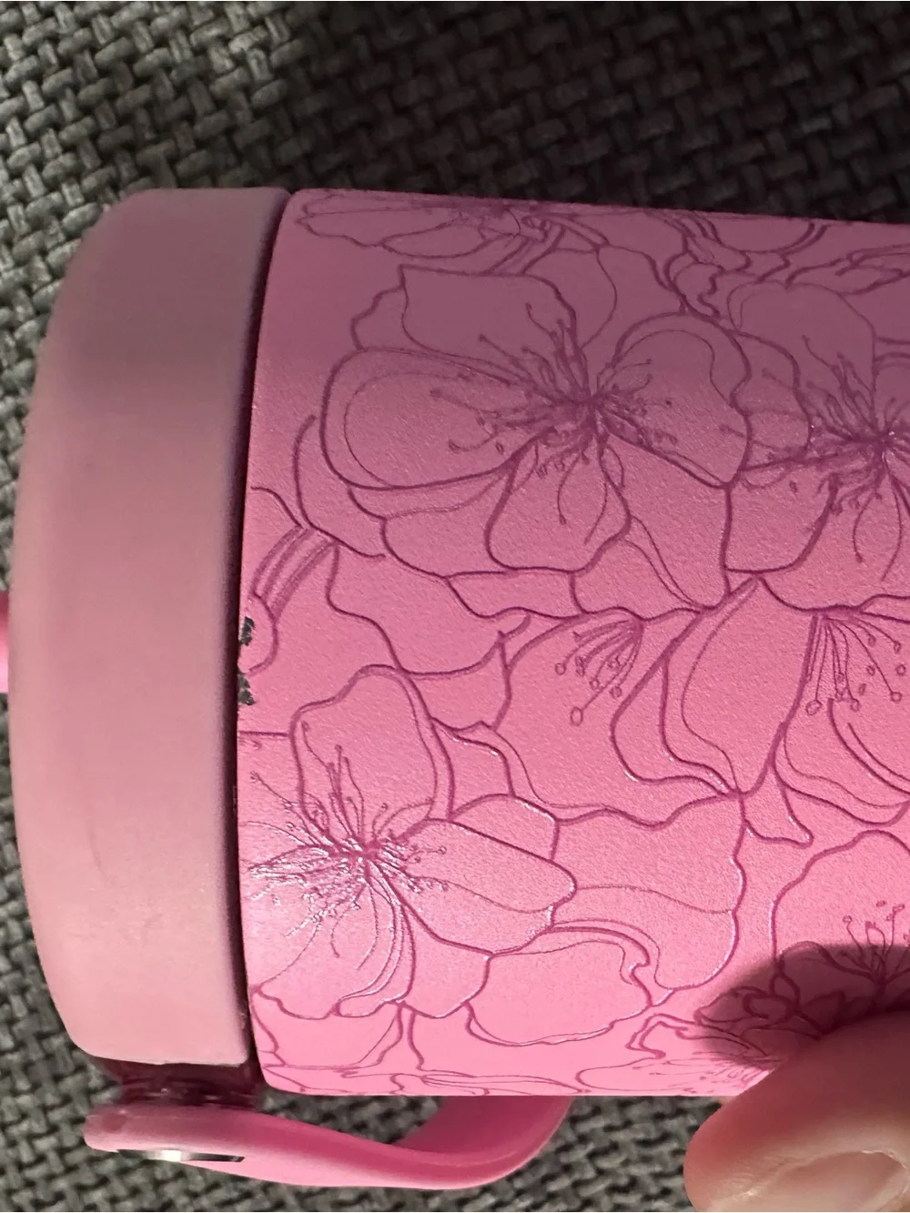 BruMate Resa 35 oz Cherry Blossom Stainless Travel Tumbler
